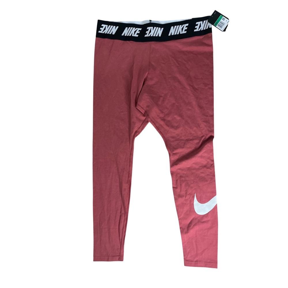 Nike XL Women Pink Tight Fit Leggings Athleisure Running Fitness‎ Workout Yoga